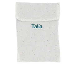 Bolsa para Pañales Rainbow Dots Azul Personalizable
