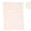 Bolsa para Pañales Rainbow Dots Rosa Personalizable