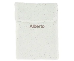 Bolsa para Pañales Rainbow Dots Verde Personalizable
