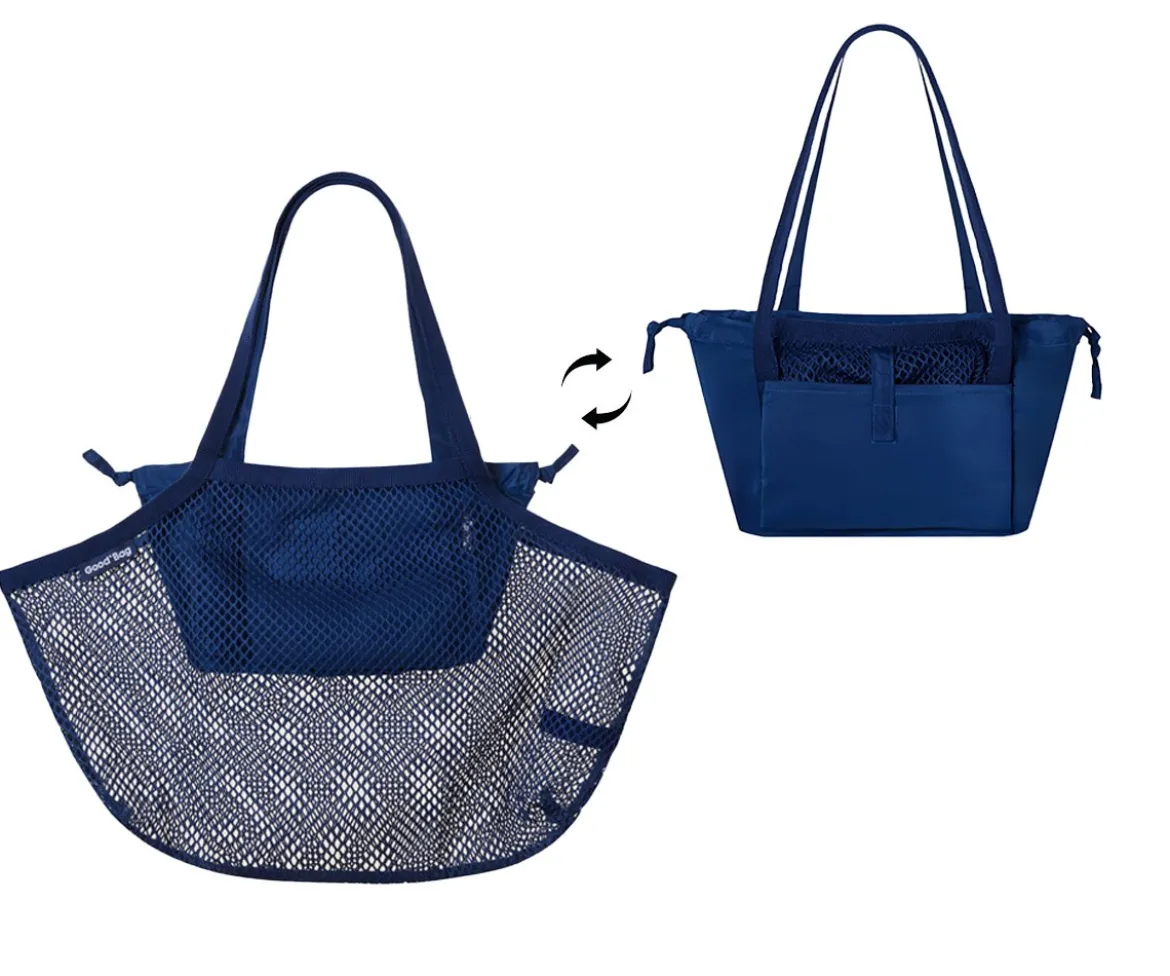 Bolsa Reutilizable 2 en 1 Good'Bag Blue