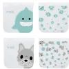 4 Bolsas Reutilizables Bulldog + Shark