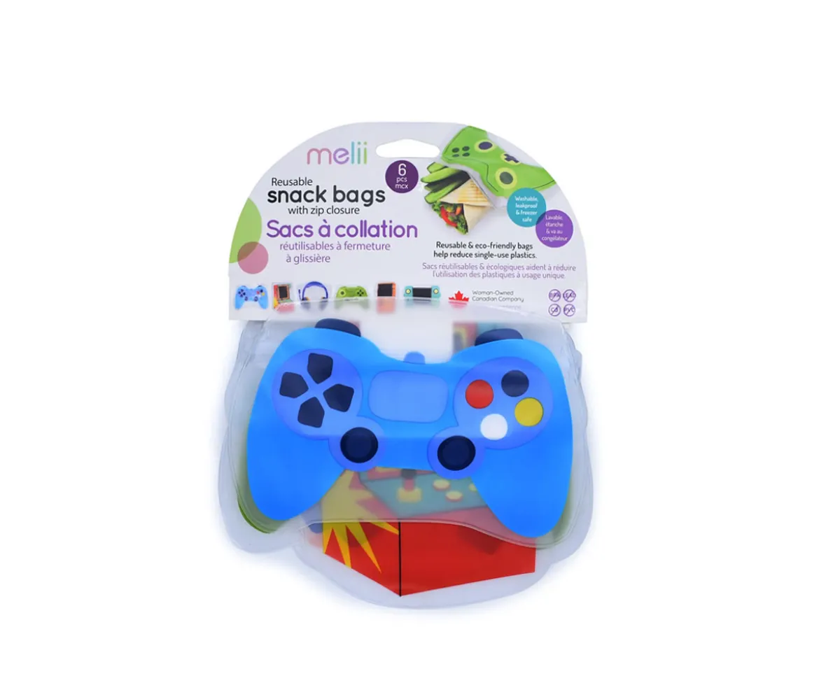 6 Bolsas Reutilizables Gaming