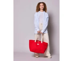 Bolsa Tote Claude Carmine Love