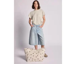 Bolsa Tote de Algodón Orgánico Claude Polka Dot