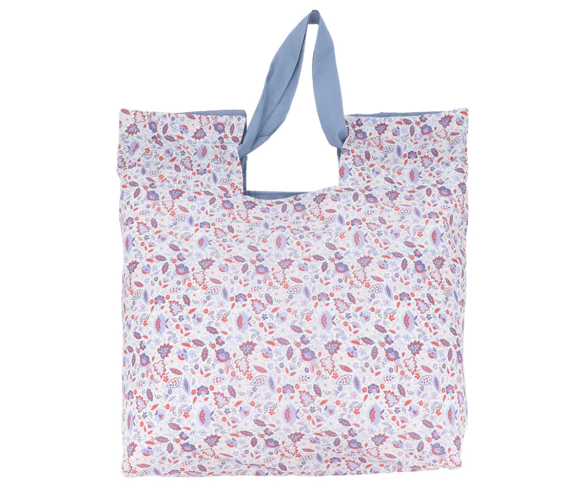 Bolsa Tote Flower Blue Personalizable