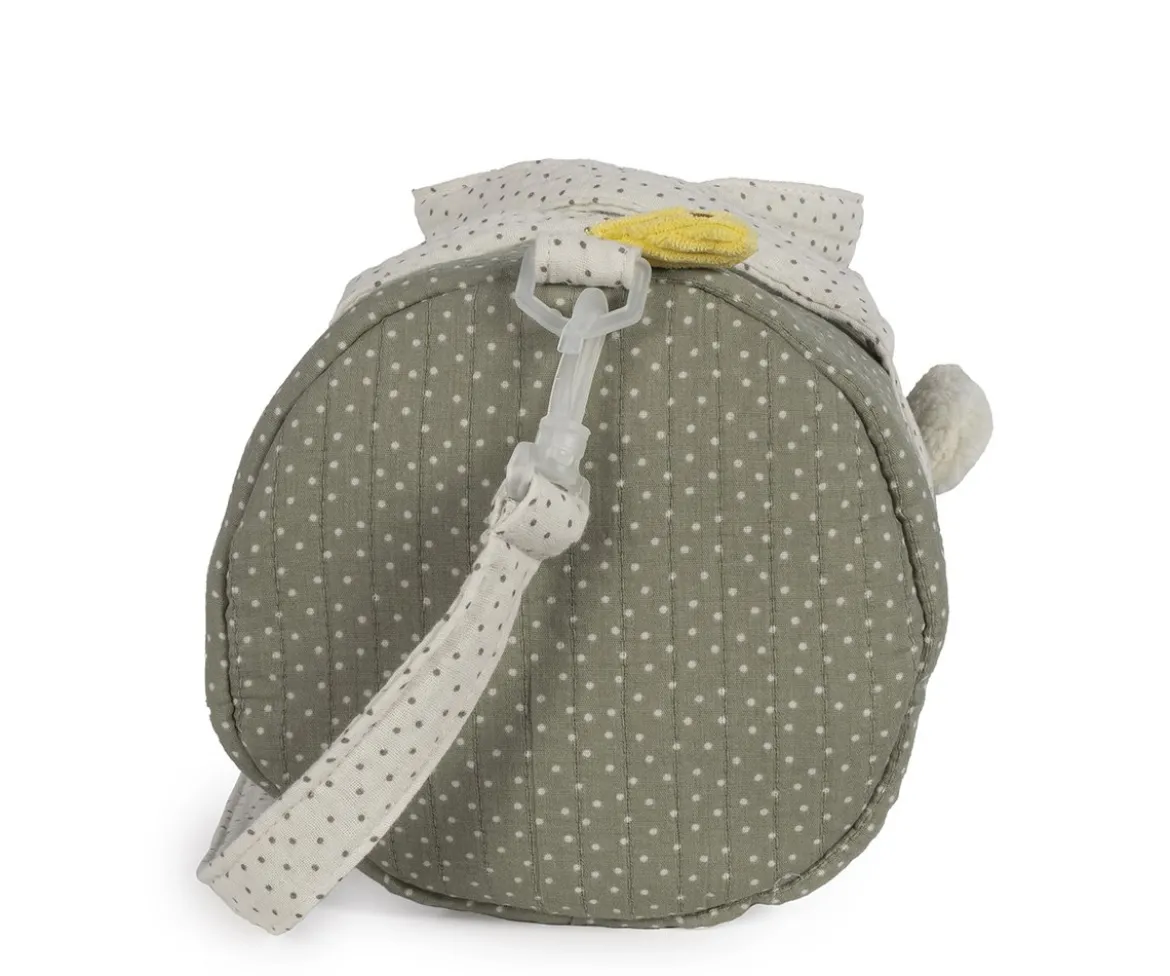 Bolsa Weekend Topito Poppy Musgo Personalizable