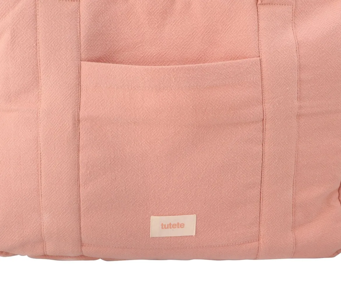 Bolso Carro Bebé Cotton Rosa Personalizable