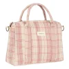 Bolso Carro Bebé Mini Stories Powder Red Checks