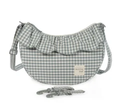 Bolso Crossbody Gondola Praliné Vichy Matcha