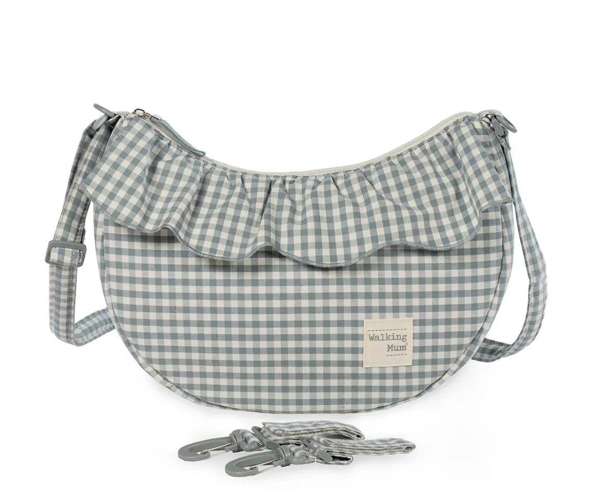 Bolso Crossbody Gondola Praliné Vichy Matcha