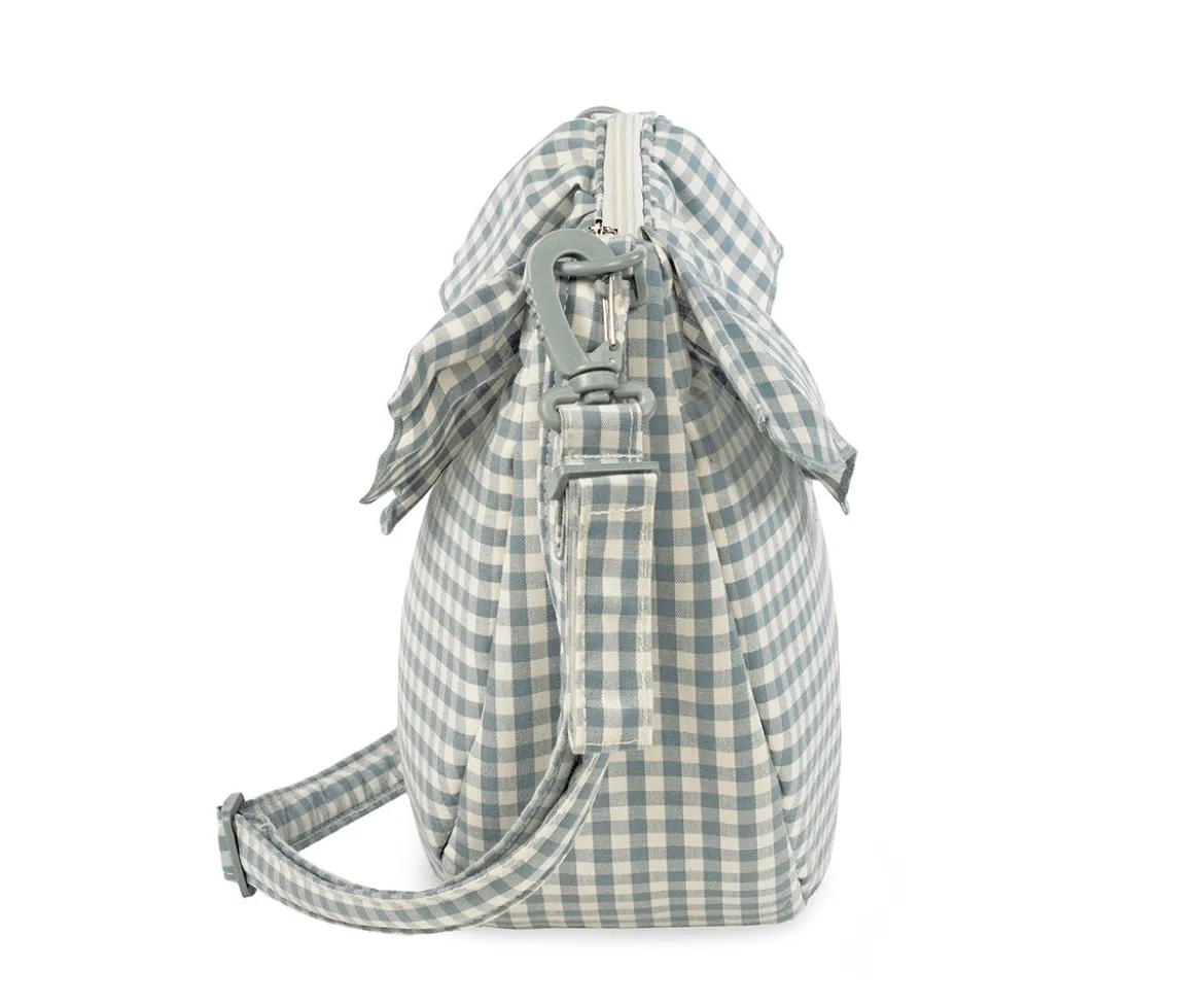 Bolso Crossbody Gondola Praliné Vichy Matcha