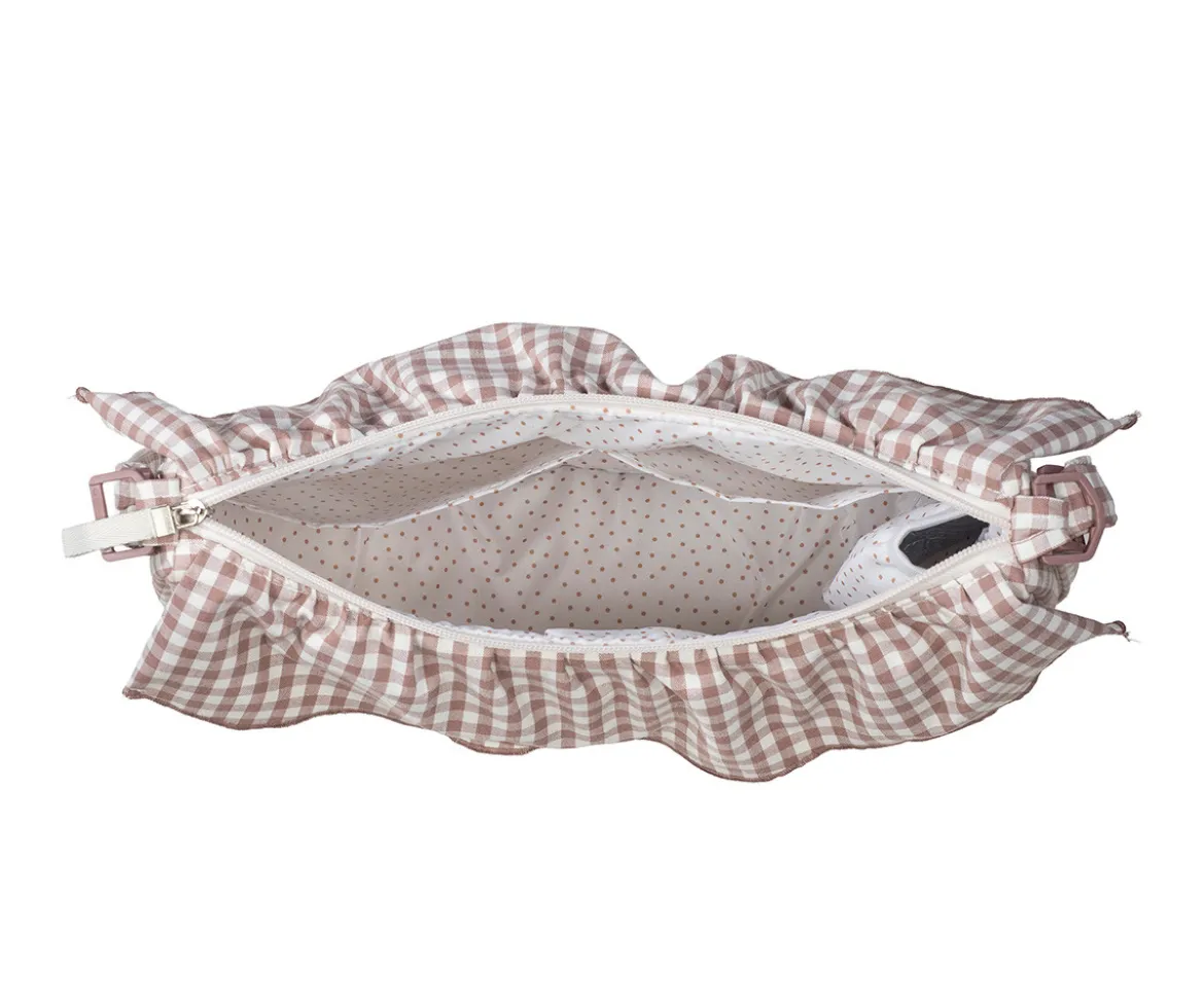 Bolso Crossbody Gondola Praliné Vichy Moka