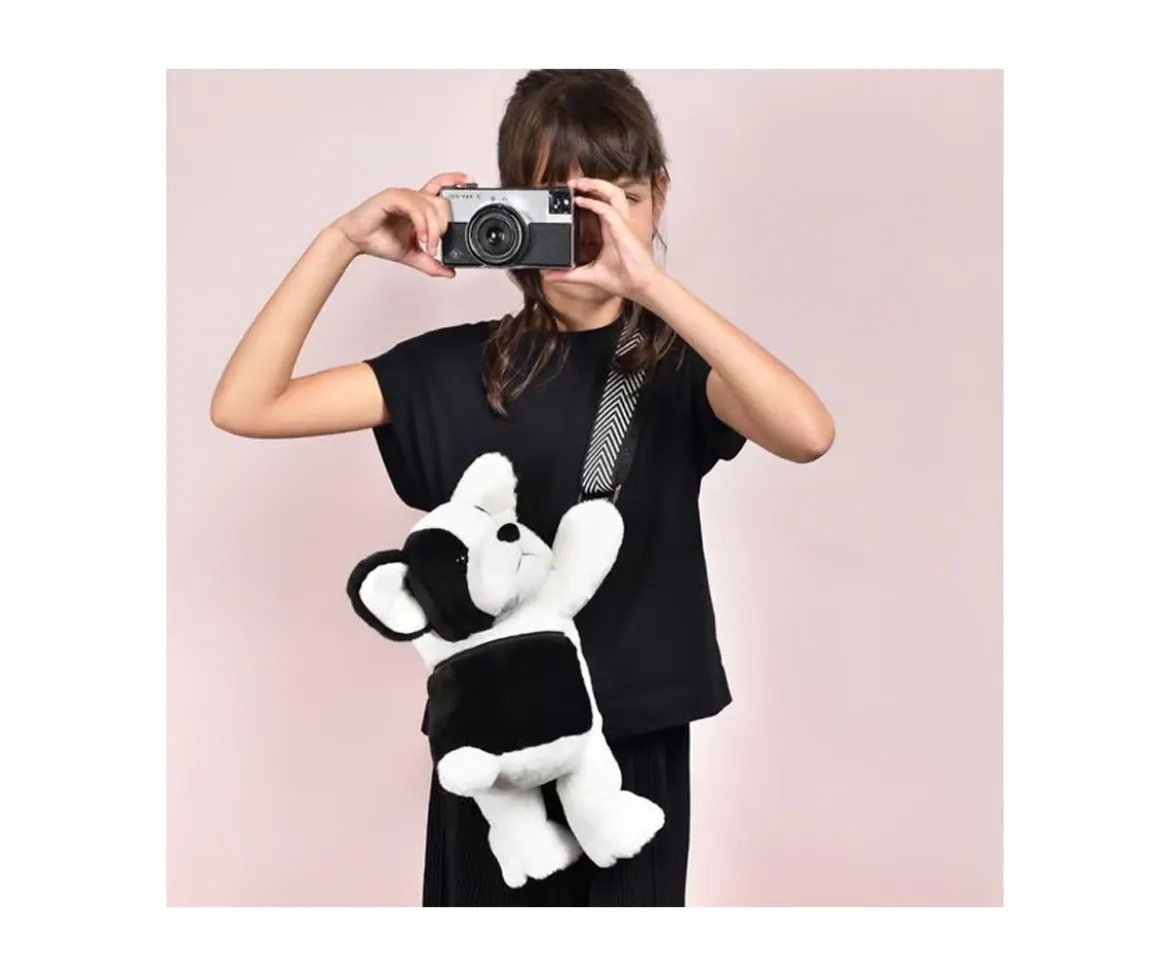 Bolso de Pelcuhe Perro Black & White
