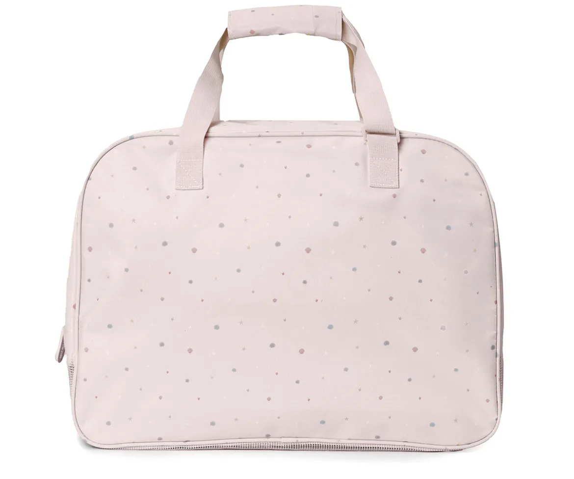 Bolso de Playa con Rejilla Mermaid Cats Personalizable
