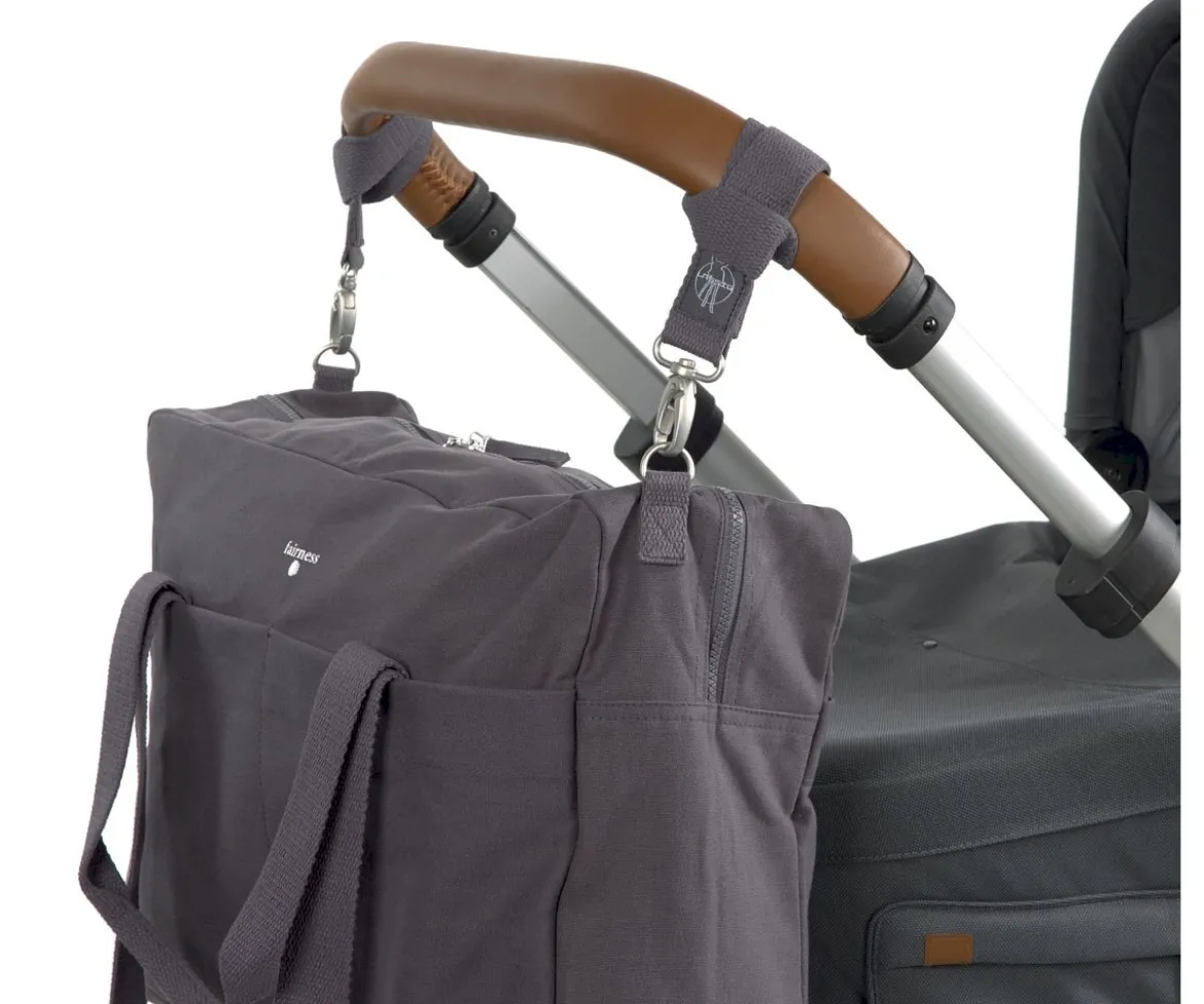 Bolso Maternidad Carro Bebé Cotton Antracita