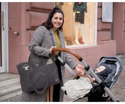 Bolso Maternidad Carro Bebé Cotton Antracita