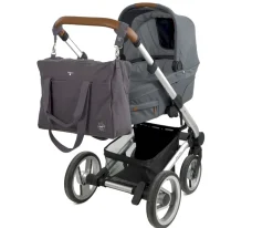 Bolso Maternidad Carro Bebé Cotton Antracita
