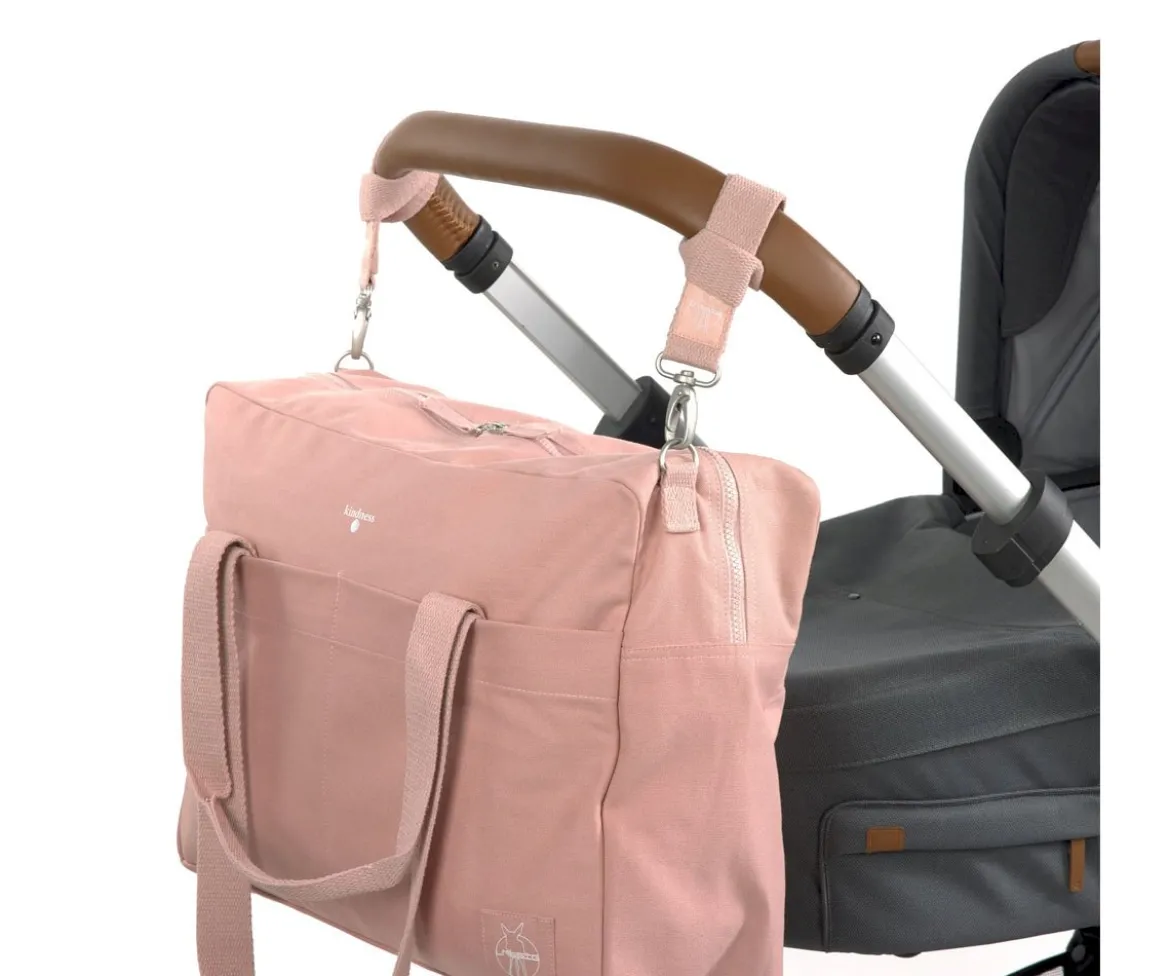 Bolso Maternidad Carro Bebé Cotton Rosa