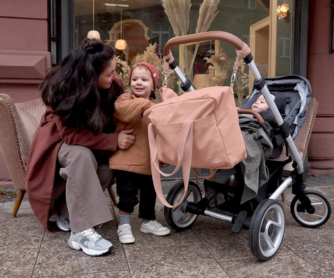 Bolso Maternidad Carro Bebé Cotton Rosa