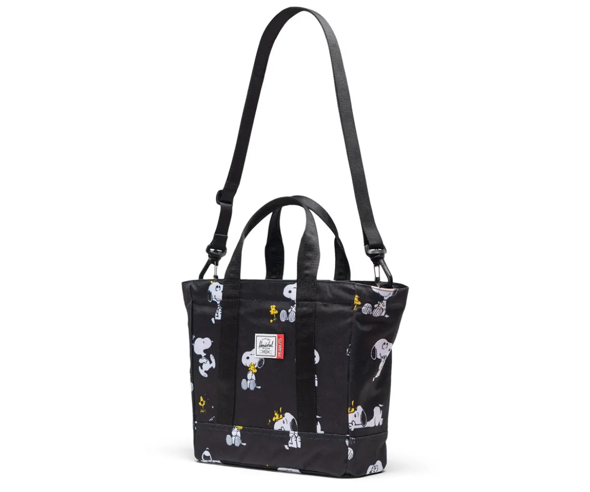 Bolso Mini Tote Peanuts® Herschel Heritage™ Black