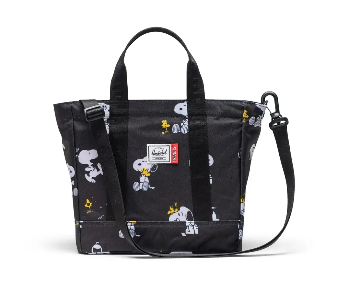 Bolso Mini Tote Peanuts® Herschel Heritage™ Black