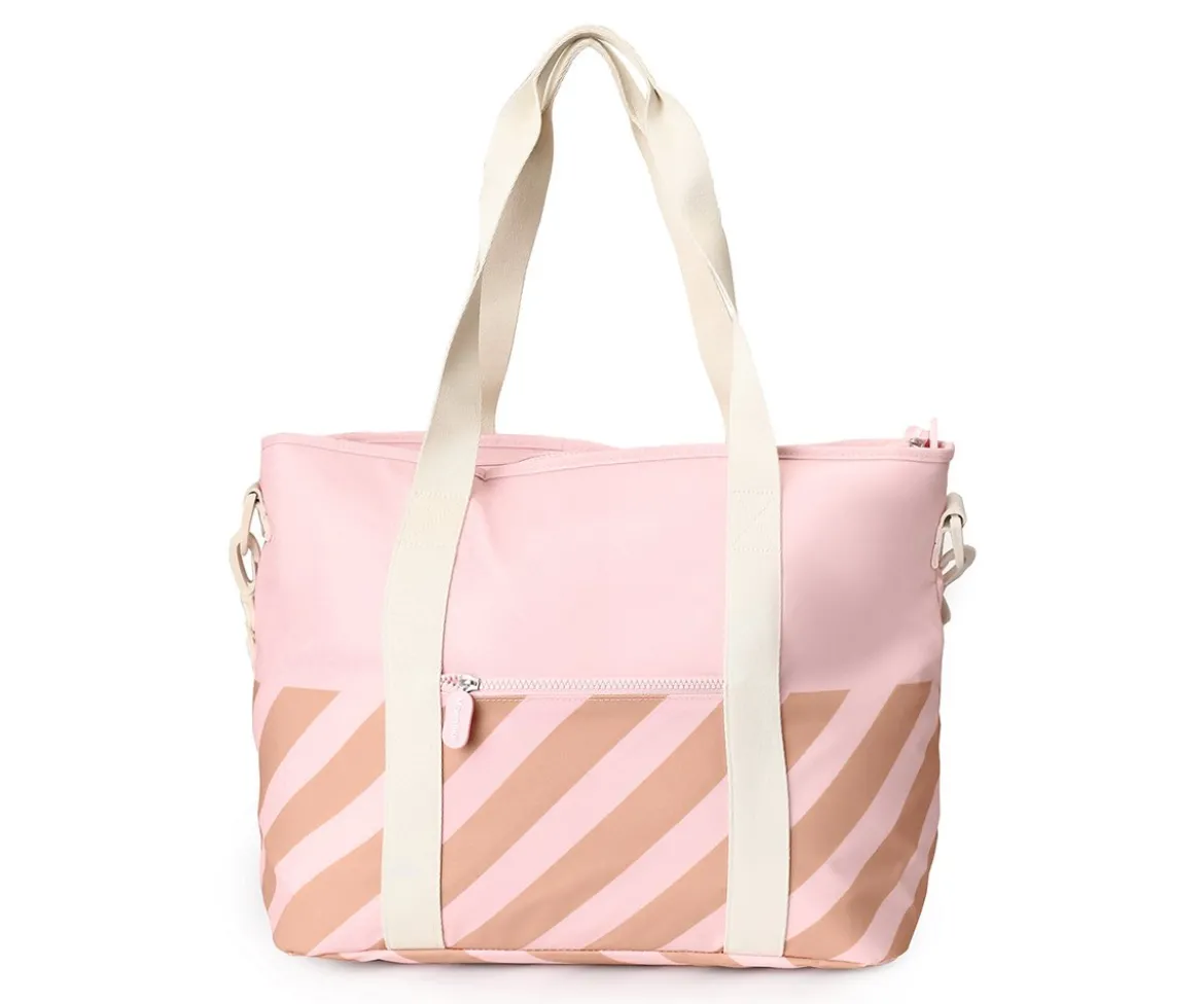 Bolso Nevera Stripes Pink