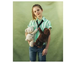 Bolso Osito de Peluche Beige 30cm