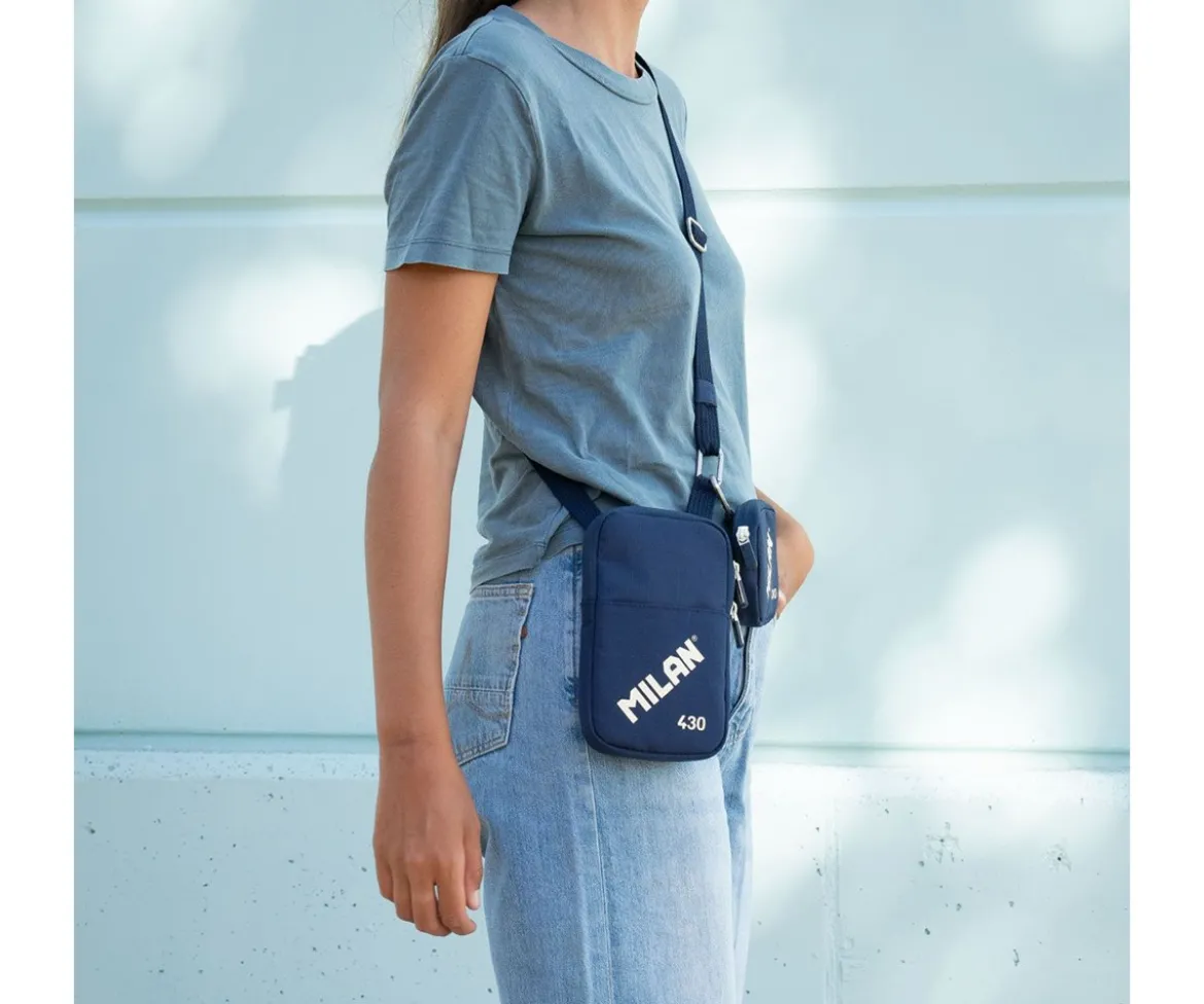 Bolso Pequeño Bandolera Colección 430 Since 1918 Azul Marino