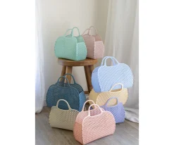 Bolso Retro Antiarena Vintage Serenity Blue