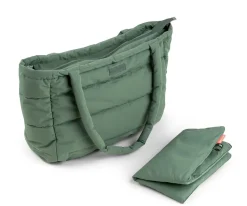 Bolso Tote Acolchado Green con Cambiador