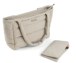 Bolso Tote Acolchado Sand con Cambiador