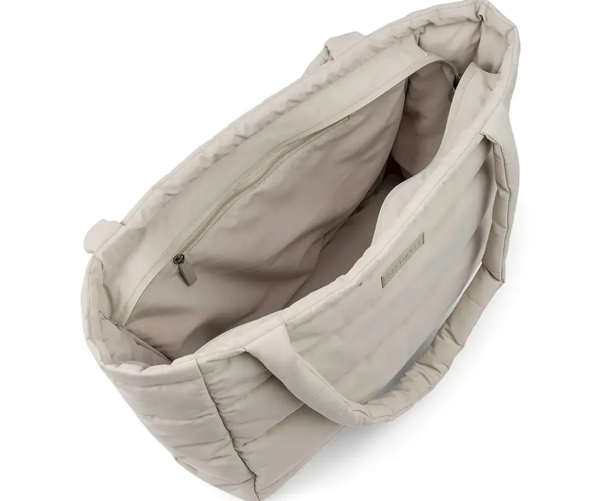 Bolso Tote Acolchado Sand con Cambiador