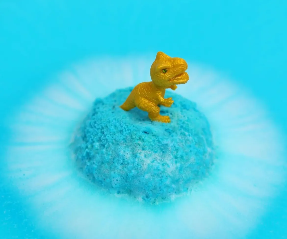 6 Bombas de Baño Surprise Dino