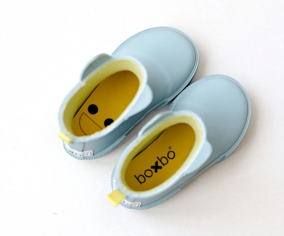 Botas de Agua Caucho Natural Kerran Platine