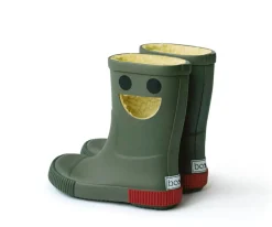 Botas de Agua Térmicas Caucho Natural Wistiti Forest Green