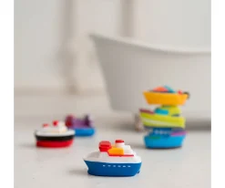 Bote 6 Juguetes de Baño Barcos