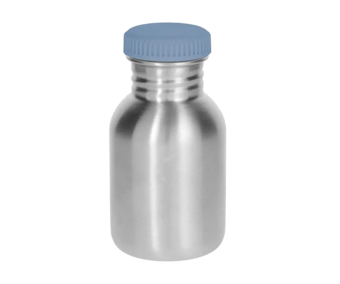 Botella Acero Básica Azul Personalizable 350ml