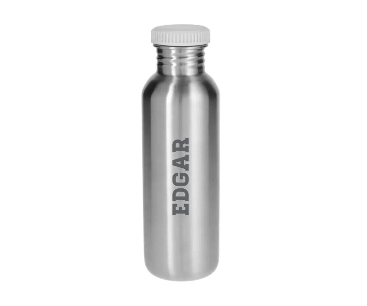 Botella Acero Básica Blanco Personalizable 750ml