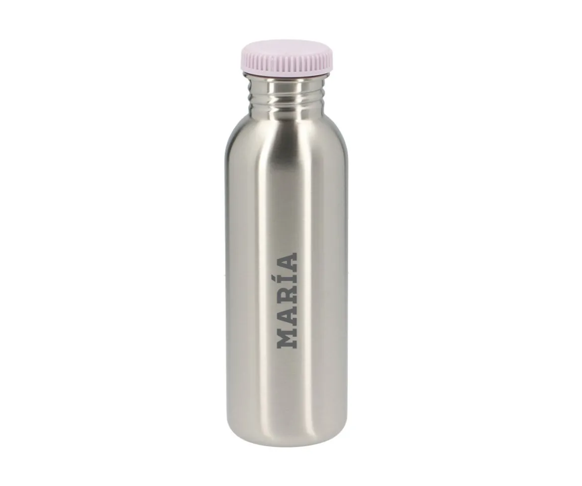Botella Acero Básica Malva Personalizable 750ml