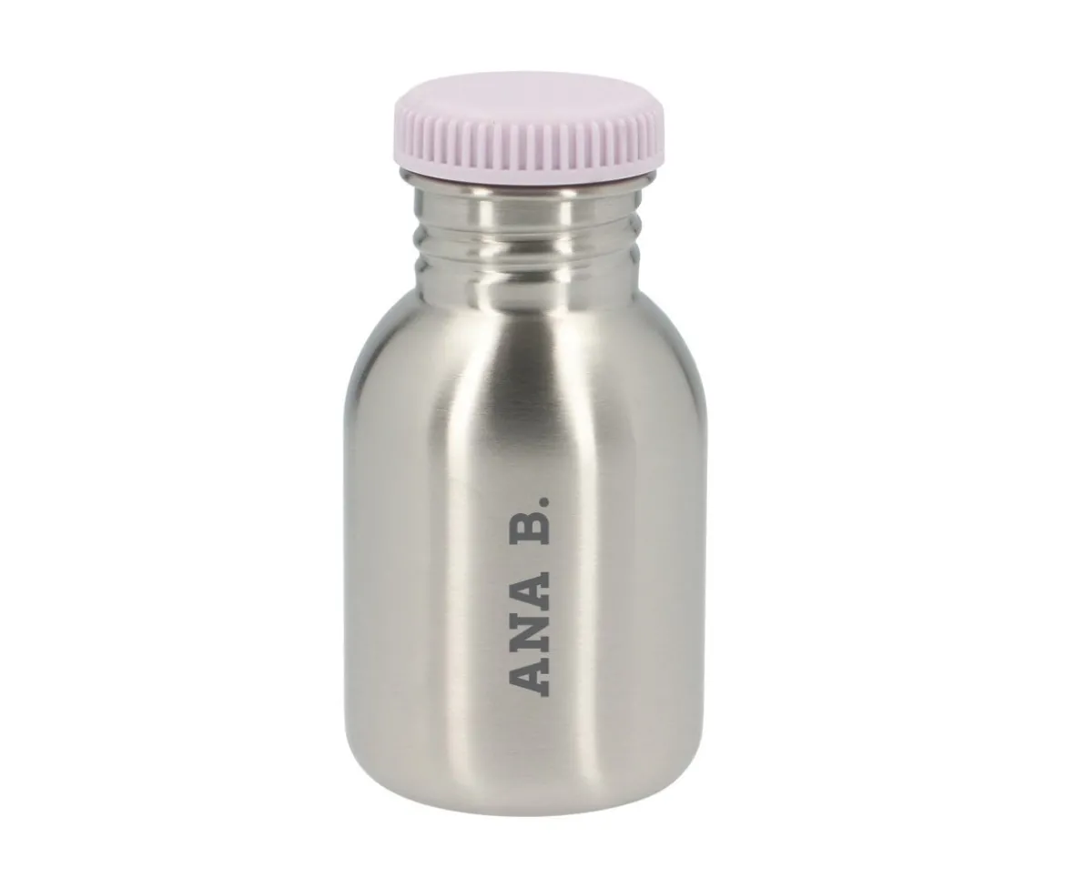 Botella Acero Básica Malva Personalizable 350ml