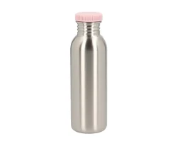 Botella Acero Básica Pop Pink Personalizable 750 ml