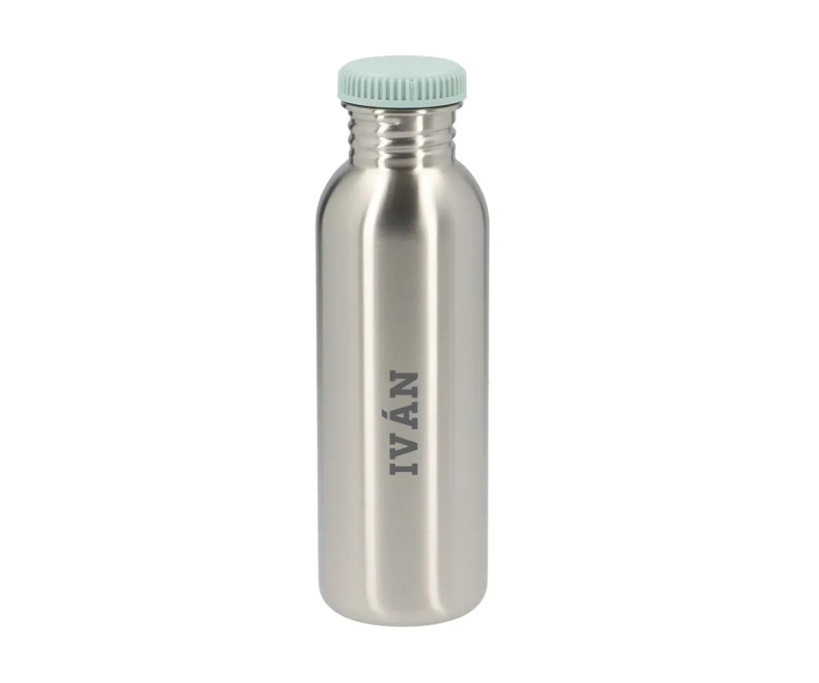 Botella Acero Básica Sea Green Personalizable 750ml