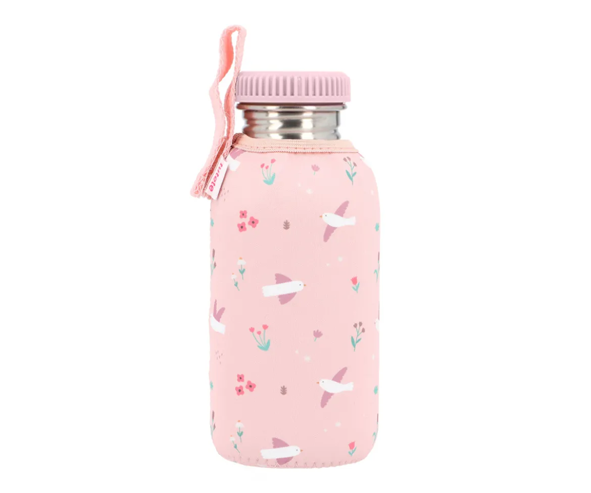 Botella Acero con Funda Blossom Birds Personalizable 500ml