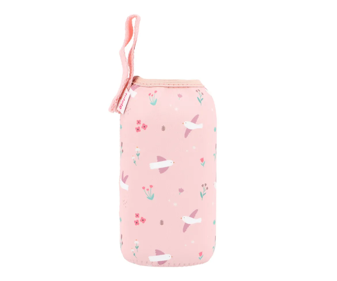 Botella Acero con Funda Blossom Birds Personalizable 500ml