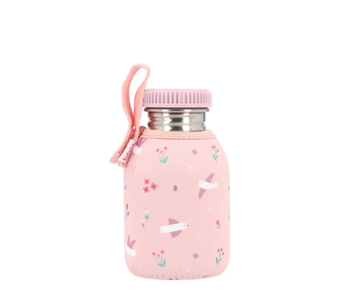 Botella Acero con Funda Blossom Birds Personalizable 350ml