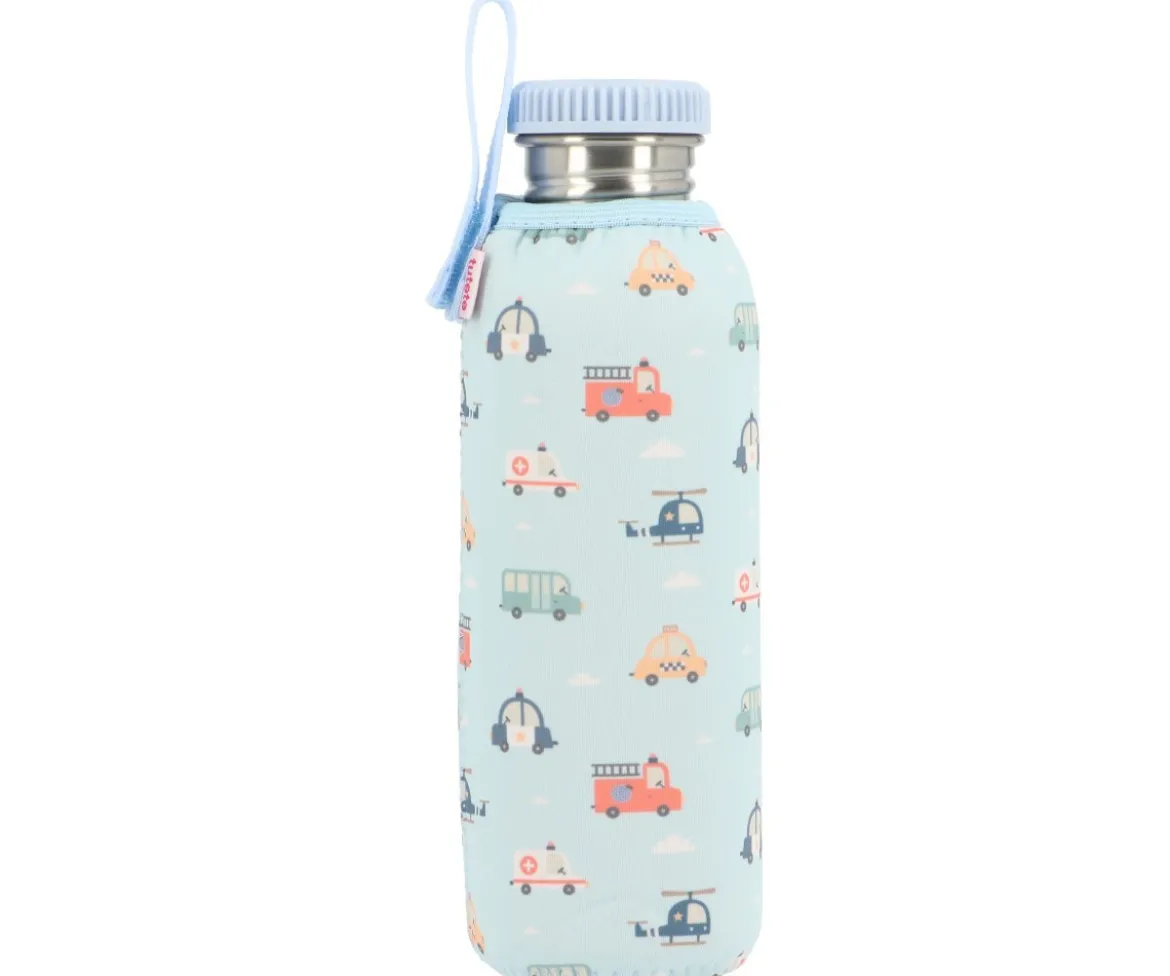 Botella Acero con Funda City Cars Personalizable 750ml