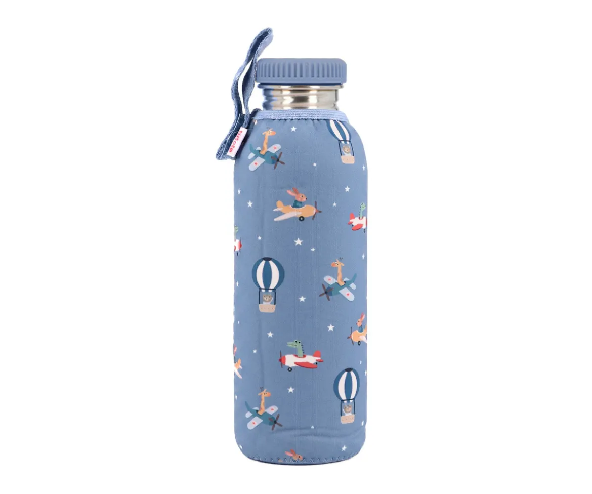 Botella Acero con Funda Planes Personalizable 750ml