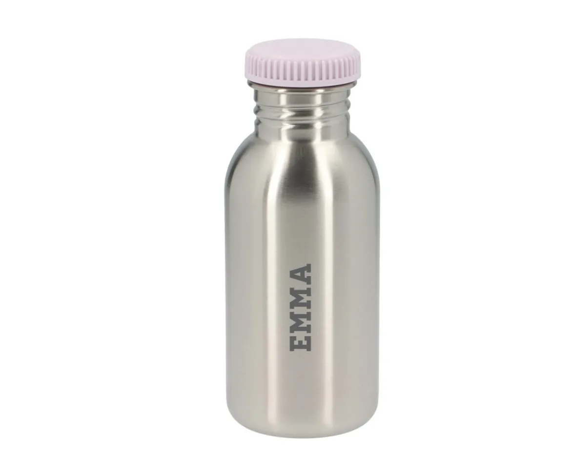 Botella Acero con Funda Stripes Apricot Personalizable 500ml