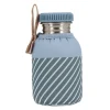 Botella Acero con Funda Stripes Blue Personalizable 350ml