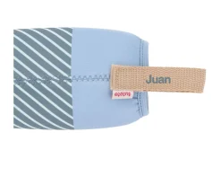 Botella Acero con Funda Stripes Blue Personalizable 350ml